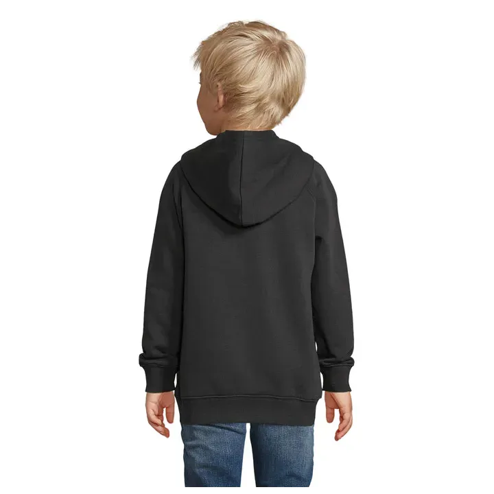 STELLAR KIDS HOODED  SWEAT - S03576 (MOCN#BK)